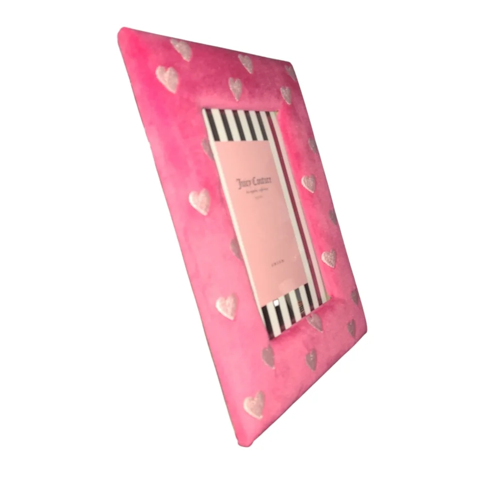 NEW Juicy Couture Pink Heart Frame